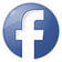 Clipart of Facebook Icon White Lowercase 